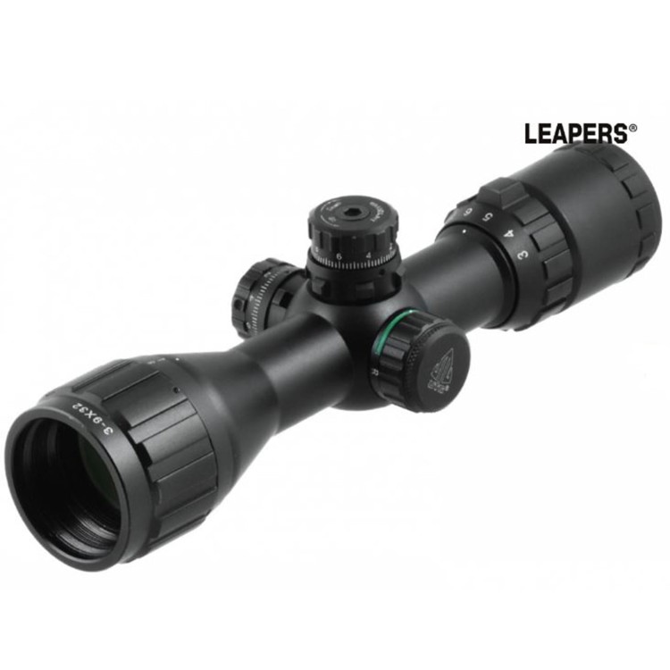 Luneta celownicza Leapers UTG Mini 3-9x32 1'' AO MilDot EZ-Tap 072-038 SKLEP BAZANT 1.JPG