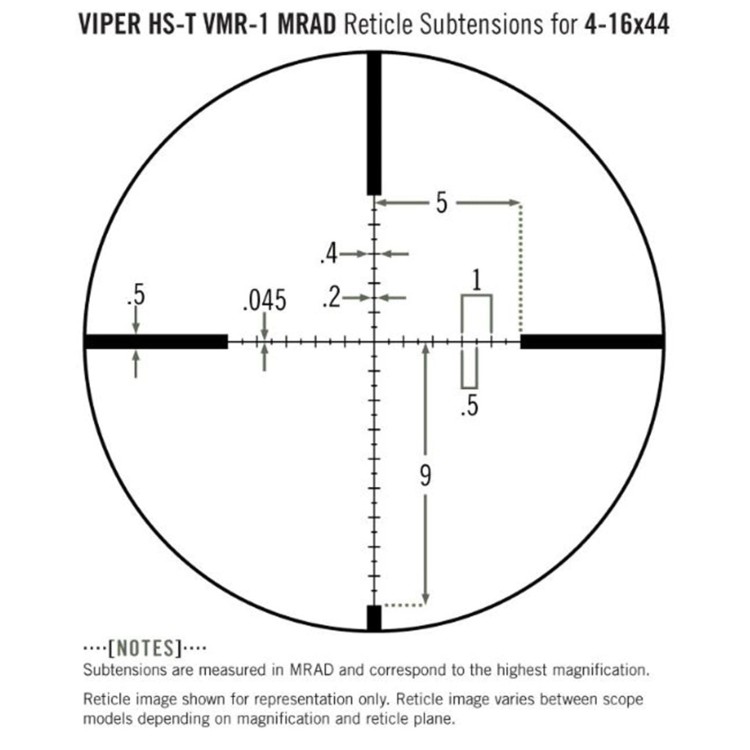 Luneta celownicza Vortex Viper HST 4-16x44 30 mm AO VMR-1 MRAD 186-229 SKLEP BAZANT 4.JPG