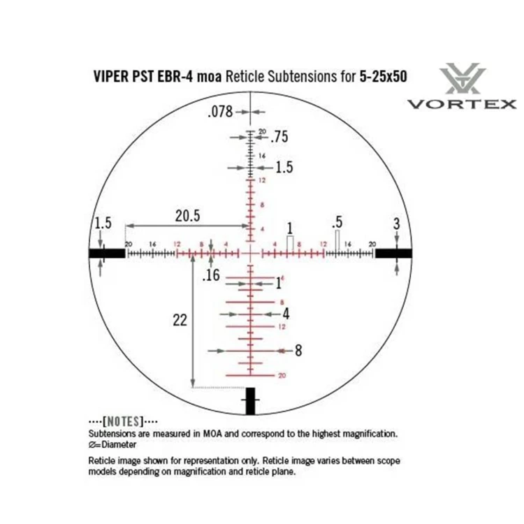 Luneta celownicza Vortex Viper PST II 5-25x50 30 mm AO EBR-4 186-203 SKLEP BAZANT 3.JPG