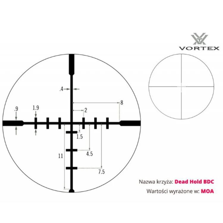 Luneta celownicza Vortex Crossfire II 2-7x32 1'' BDC 186-064 SKLEP BAZANT 3.JPG