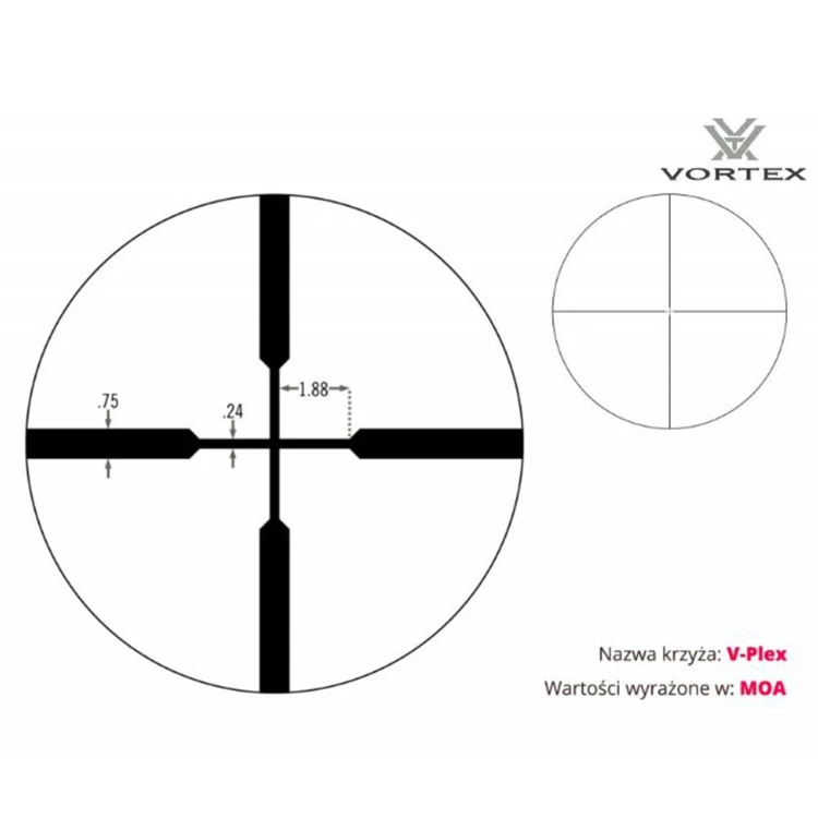 Luneta celownicza Vortex Viper HS 2,5-10x44 30 mm AO V-Plex 186-021 SKLEP BAZANT 3.JPG