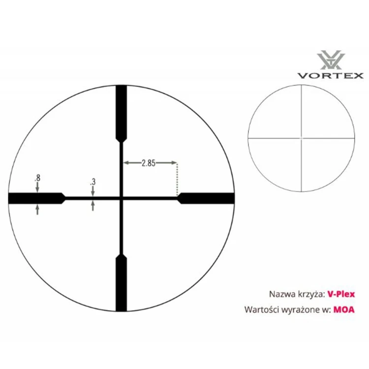 Luneta celownicza Vortex Crossfire II 3-9x40 1'' BDC_V-plex 186-113 SKLEP BAZANT 4.JPG