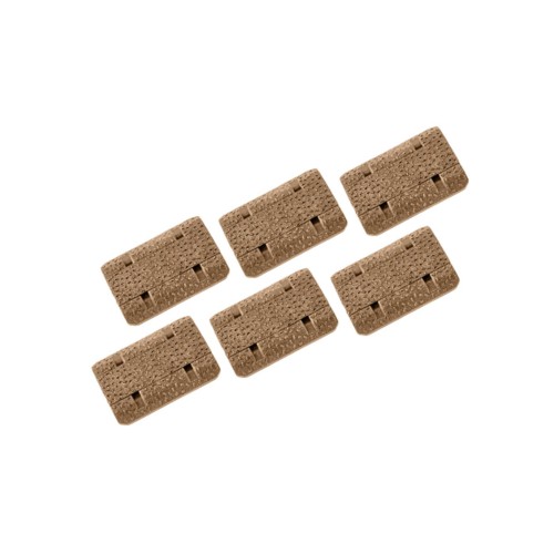 Magpul - Osłona M-LOK Rail Cover, Type 2 - 6 szt. - FDE - MAG603-FDE SKLEP BAZANT 1.jpg