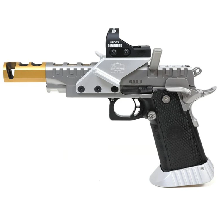 Pistolet Bul SAS II UR SHORTY Open Division Silver_Gold SKLEP BAZANT 3.JPG
