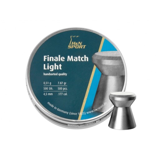 ŚRUT DIABOLO H&amp;N FINALE MATCH LIGHT 4,50 (500SZT) SKLEP BAŻANT.jpg