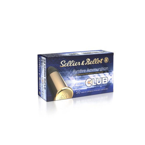 AMUNICJA S&amp;B 22 LR CLUB LRN 2,6G (50SZT) (V355297) SKLEP BAŻANT