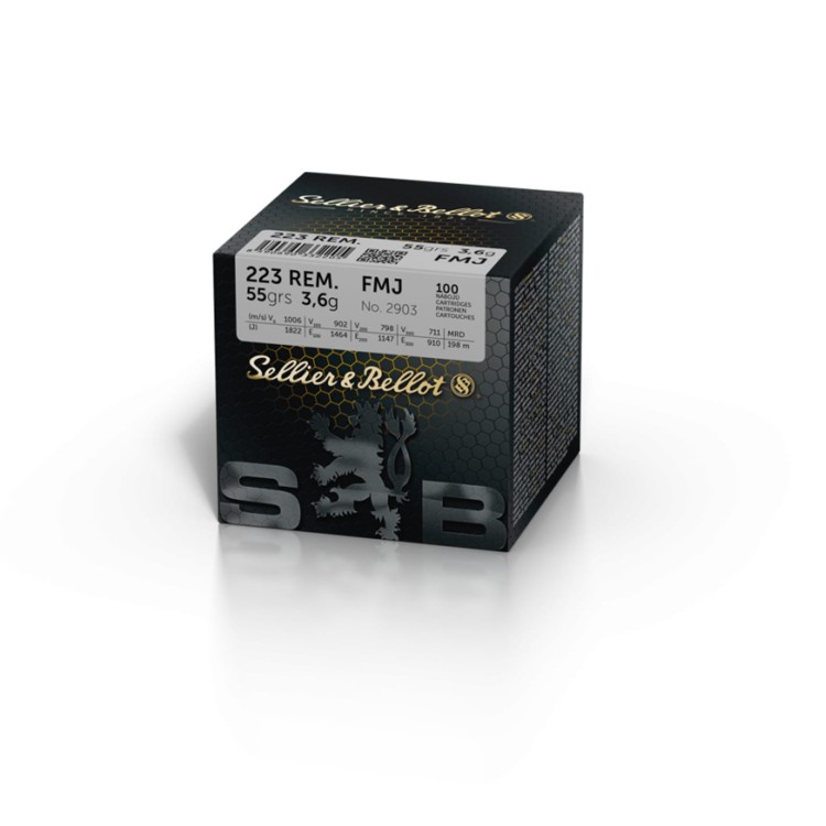 AMUNICJA S&amp;B 223REM. FMJ  55GR_3,6G (100SZT) V341872 SKLEP BAŻANT.jpg
