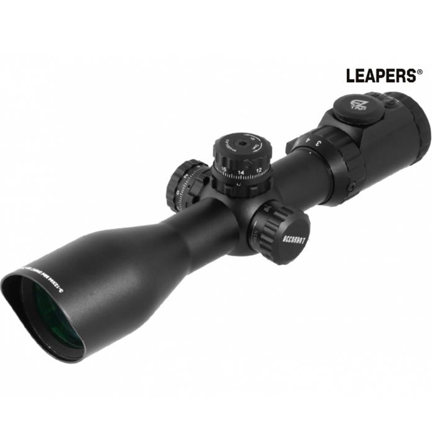 Luneta celownicza Leapers UTG Compact 3-12x44 30 mm AO MilDot EZ-Tap 072-100 SKLEP BAZANT 1.JPG