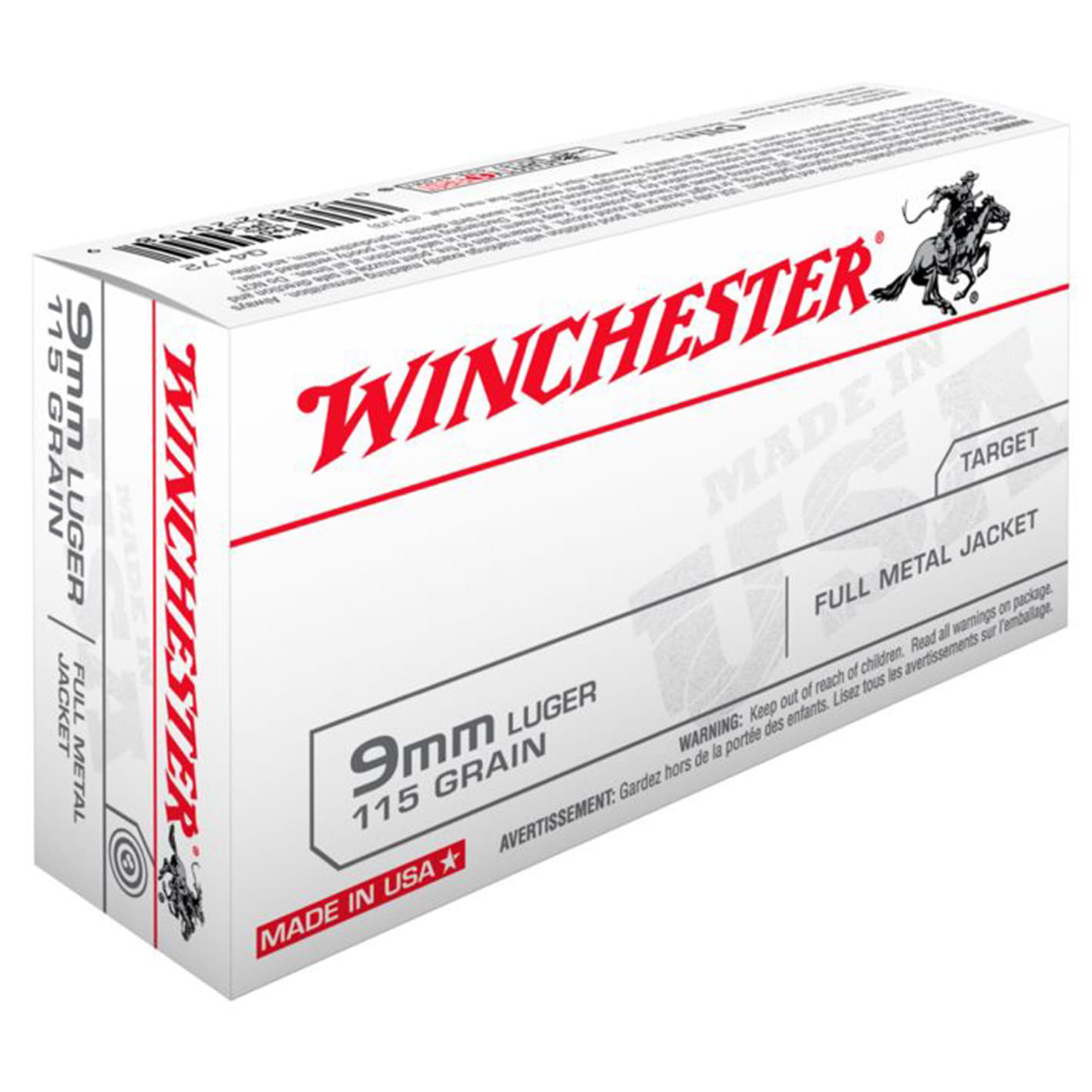 AMUNICJA WINCHESTER FMJ 9MM LUGER 7,5G Q4172B SKLEP BAZANT.JPG