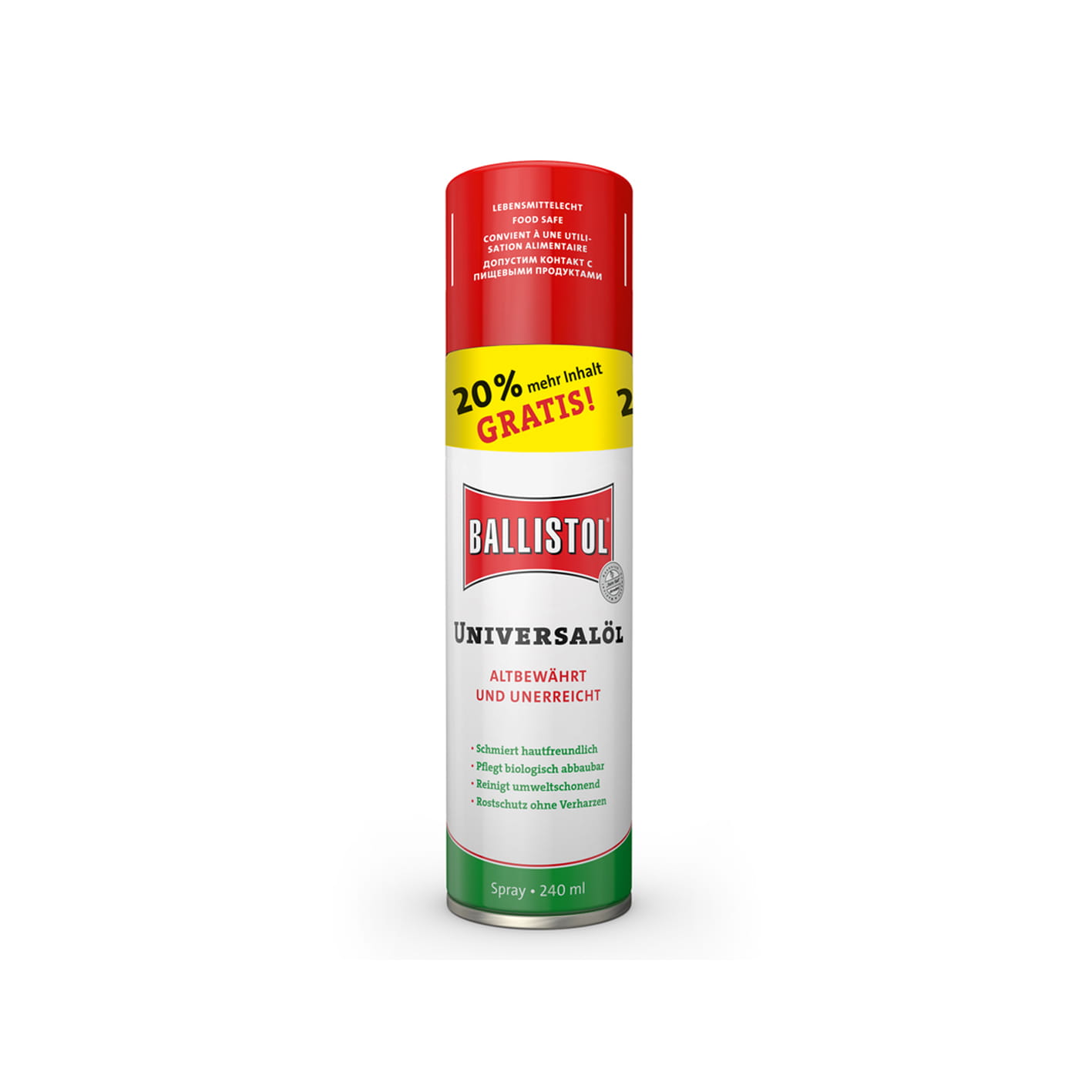 BALLISTOL OLEJ DO BRONI SPRAY 240ML SKLEP BAŻANT.jpg