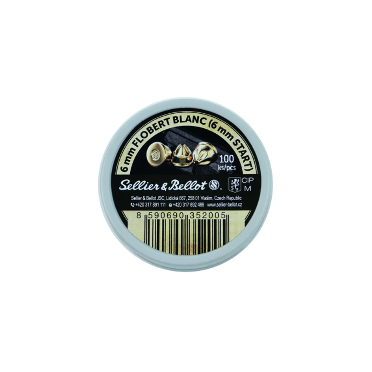 AMUNICJA SYGNAŁOWA CZESKA 6MM 100SZT SKLEP BAŻANT.jpg