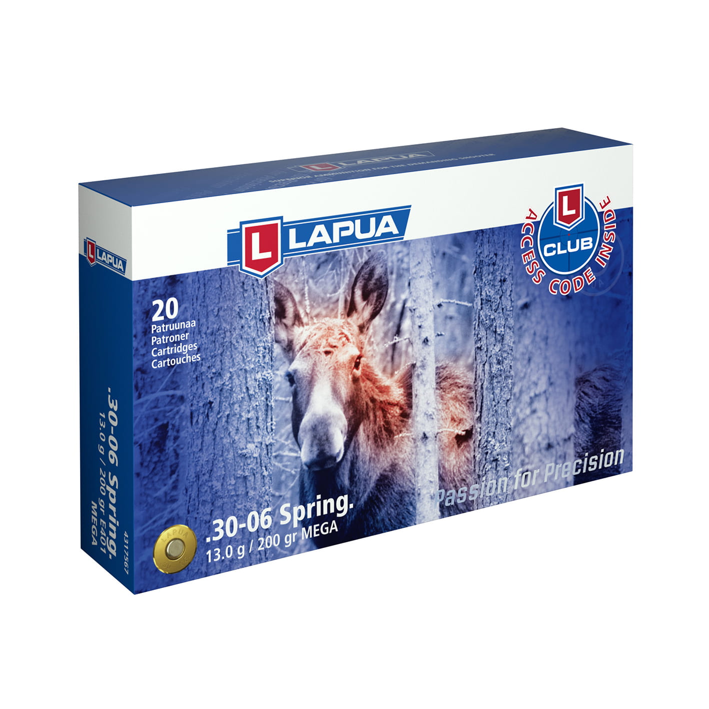 AMUNICJA LAUPA .30-06 MEGA 13G (20SZT) (4317567) SKLEP BAŻANT.jpg