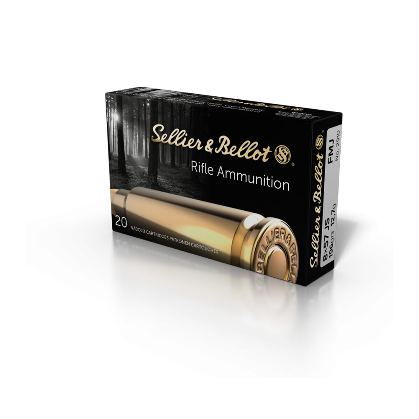 AMUNICJA S&amp;B FMJ 8X57 JS 12,7G (20SZT) (V331842) SKLEP BAŻANT.jpg